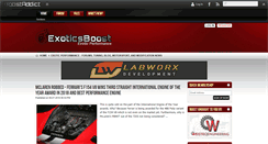 Desktop Screenshot of exoticsboost.com